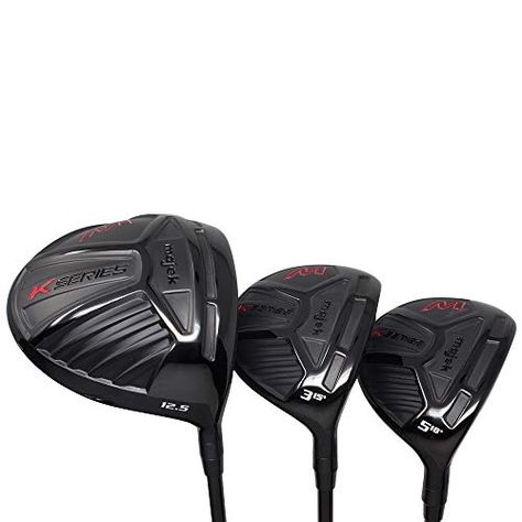 Big and Tall Men's ( 1' Longer Than Standard Length) Majek K-Series High Launch 460cc 12.5° Driver and 3 5 Fairway Wood Set Golf Clubs, Right Handed Ultra Forgiving X Stiff Flex Graphite Shaft >>> Want to know more, click on the image. (This is an affiliate link) #golfclub Golf Techniques, Best Golf Clubs, Golf Irons, Golf Club Sets, Golf Set, Golf Art, Golf Drills, Women Golfers, Mens Golf