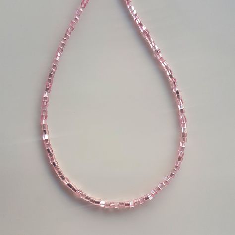 Minimalist Boho Layering Beaded Necklace, Dainty Beaded Pink Necklace For Her, Pink Beaded Seed Bead Necklace Pink And Gold Beaded Necklace, Bead Gifts, Gold Beaded Necklace, Layered Beaded Necklaces, Boho Layering, Necklace For Her, Gold Bead Necklace, Pink Necklace, Seed Bead Necklace