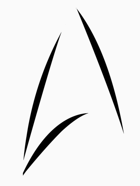 Star Trek Symbol Tattoo, Star Trek Symbols, Star Trek Tattoo Ideas, Spock Aesthetic, Star Trek Symbol, Star Trek Tattoo, Star Trek Insignia, Federation Starships, Star Trek Logo