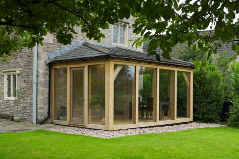 Chalet Extension, Lean To Conservatory, Oak Framed Extensions, Orangery Extension, Cottage Extension, Glass Porch, Garden Room Extensions, Oak Framed Buildings, Timber Frame Building