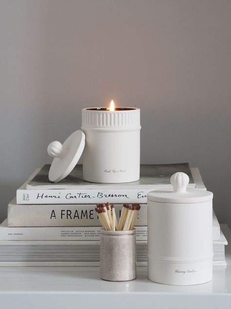 New Townhouse, Minimalist Bathroom Design, London Townhouse, Calming Spaces, Georgian Architecture, Candles Photography, Candle Aesthetic, Candle Branding, Candle Packaging