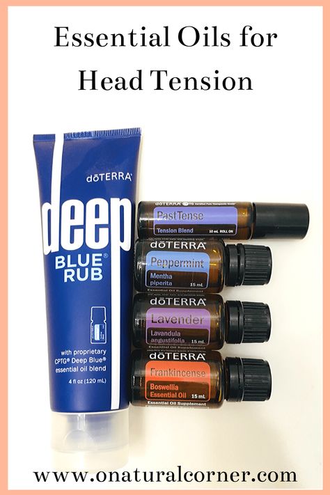 Doterra For Headaches, Doterra Headache Blend, Doterra Headache Blend Diffuser, Essential Oils Tension Headache, Doterra Headache Rollerball, Essential Oils For Migraines, Deep Blue Doterra, Essential Oil Products, Peppermint Plants