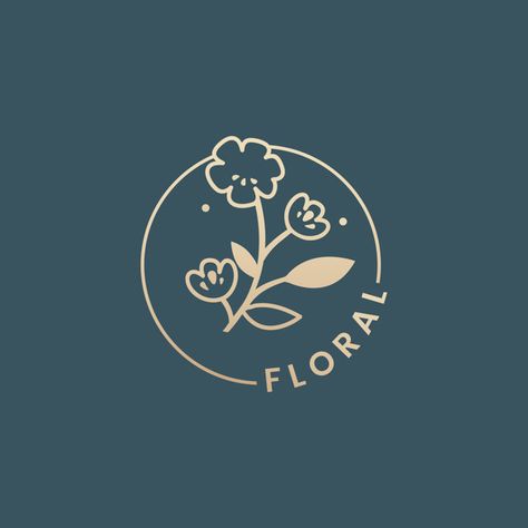 Flower Shop Logo Design, Florist Logo Design, Flower Shop Branding, Flower Shop Logo, Plant Logos, Florist Logo, 귀여운 음식 그림, Shop Branding, Flower Branding