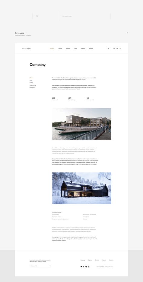 Blog Article Design, Web Design Inspiration Portfolio, Web Design User Interface, Digital Ideas, Landing Page Inspiration, Case Study Design, Agency Website Design, Wireframe Design, Architecture Company