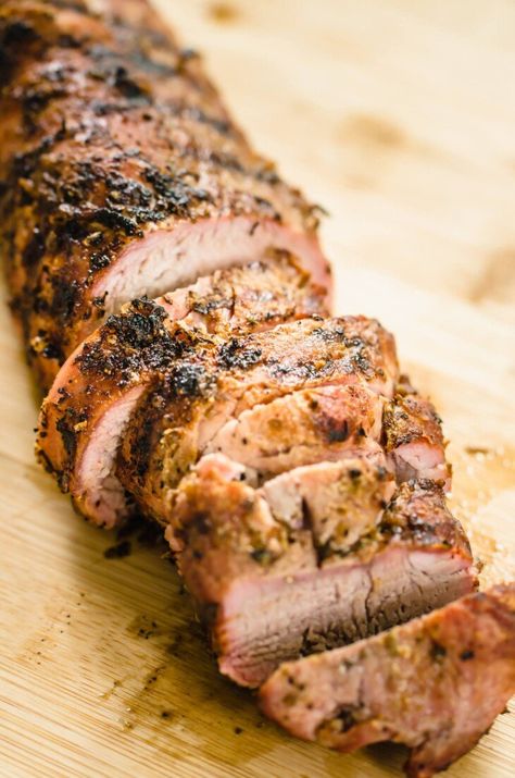 When you grill a pork tenderloin instead of bake it, you still get the flavor and moistness but the bonus is the extra char-crispiness that coats the outside of the tenderloin. Using the 7-6-5 method to grill pork tenderloin is a no-fail method that you'll come back to over and over again. #porktenderloin #grilling #howtogrillporktenderloin #dinner #freezermeal Pork Tenderloin Rub, Oven Roasted Pork Tenderloin, Grilled Pork Tenderloin Recipes, Roasted Pork Tenderloin Recipes, Easy Pork Tenderloin, Pork Roast In Oven, Thriving Home, Roasted Pork Tenderloins, Grill Party