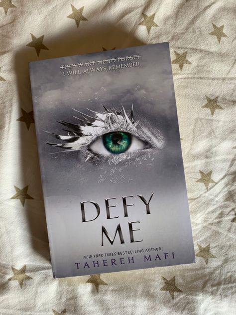 #books #aesthetic Defy Me Book, Defy Me, Drake Funny, Bookshelf Inspiration, Tahereh Mafi, Romance Quotes, Shatter Me Series, Book Log, Book Works