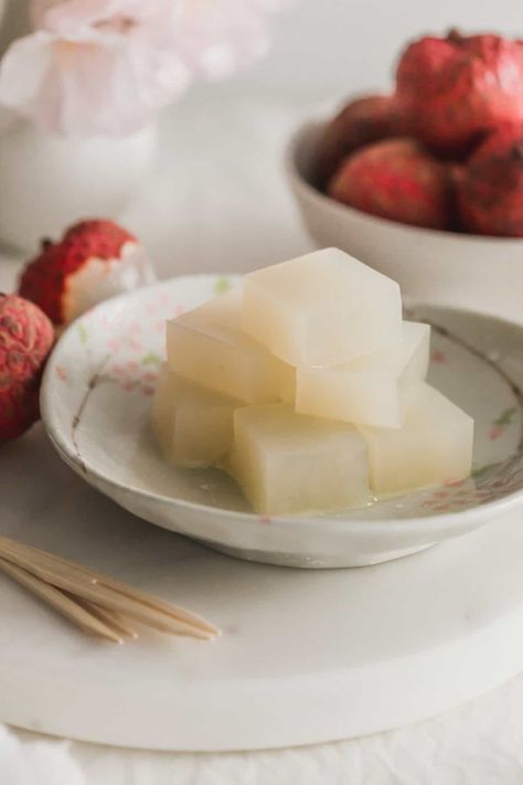 Lychee Recipes, Coconut Milk Dessert, Lychee Jelly, Milk Dessert, Jelly Recipe, Gelatin Dessert, Jelly Recipes, Agar Agar, Asian Desserts