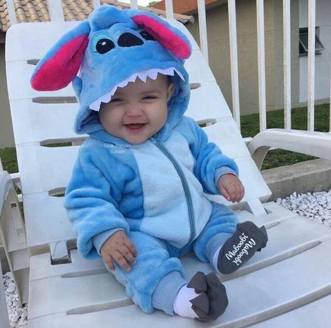 Baby stitch beautiful Baby Tumblr, Baby Halloween Costumes, Baby Costumes, Future Family, Baby Photoshoot