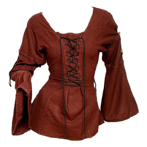 Medieval Blouse ❤ liked on Polyvore featuring tops, blouses, medieval, shirts, brown shirts, brown top, shirt blouse, shirt top and brown blouse Medieval Blouse, Medieval Shirt, Brown Shirts, Brown Tops, Brown Blouse, Brown Shirt, Medieval Clothing, Medieval Dress, Top Sewing Pattern