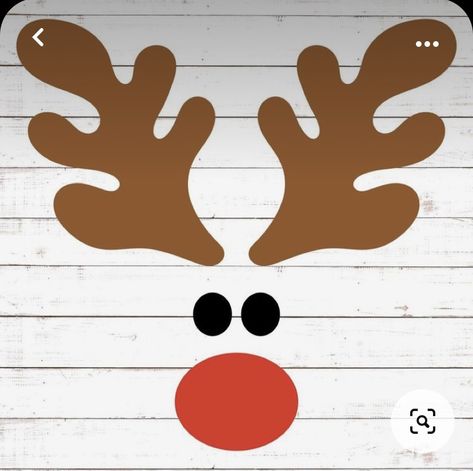 Disney Christmas Decorations, Reindeer Face, Free Cricut, Free Svg Files, Cricut Free, Monogram Svg, Svg Free, Disney Christmas, Silhouette Cut