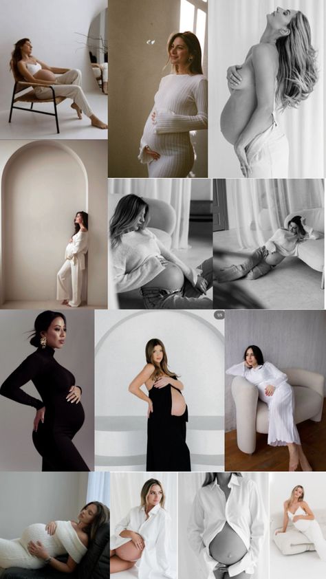 Studio Maternity Shoot, Maternity Studio Photoshoot, Chic Maternity, Maternity Photography Poses Couple, Studio Photoshoot Ideas, Maternity Photography Poses Pregnancy Pics, Maternity Studio, Studio Maternity, Maternity Photoshoot Poses