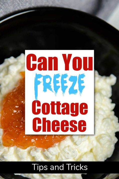 Can You Freeze Cottage Cheese? Freeze Cottage Cheese, Frozen Cottage Cheese, Can You Freeze Cottage Cheese, Lactose Free Cottage Cheese, Homemade Cottage Cheese, Cheese Recipes Homemade, Pizza Bowl, Freezing Vegetables, Filling Snacks