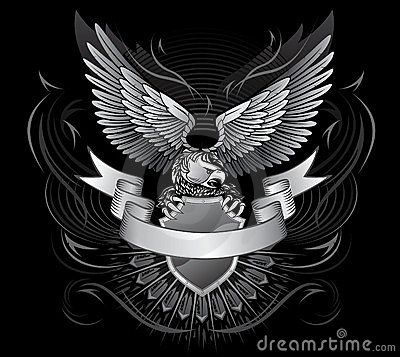 Winged Eagle Black and White Foto Hacker, Duck Wings, Logo Ig, Wild Eagle, Welcome To Class, Logo Foto, Shield Vector, Inspiration Logo Design, Desain Buklet