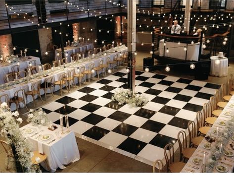 Chess Decorations Party, Chess Wedding Theme, Chess Themed Wedding, Chess Wedding, Philly Wedding, Black And White Wedding Theme, Classic Elegant Wedding, Wedding Stage Design, White Wedding Theme