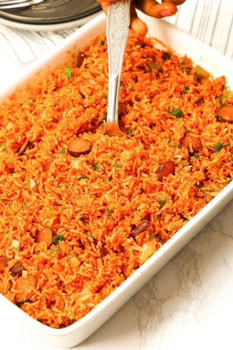 Charleston Red Rice Savannah Red Rice, Southern Red Rice, Southern Rice, Red Rice And Sausage Southern, Charleston Red Rice, Hot Rice Recipe, Savannah Red Rice Recipe, Charleston Red Rice Recipe, Red Rice Recipe Southern