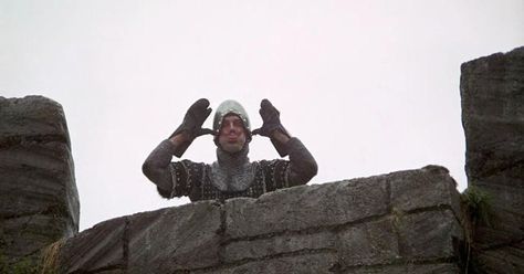 'Just A Flesh Wound:' 13 Best Monty Python & Holy Grail Quotes Monty Python And The Holy Grail, Is There Someone Else, Movie Jokes, Monty Python Holy Grail, John Cleese, Python Course, Movie Collage, Learn Computer Science, British Humor