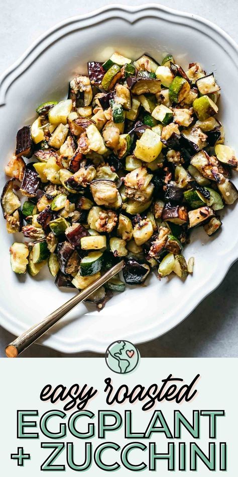 Zucchini And Eggplant Recipes Healthy, Zuchinis And Eggplant Recipe, Zucchini Egg Plant Recipes, Roasted Eggplant And Zucchini Recipes, Roasted Zucchini And Eggplant, Sauteed Eggplant And Zucchini, Zucchini Eggplant Bake, Oven Roasted Eggplant And Zucchini, Egg Plant And Zucchini Recipes