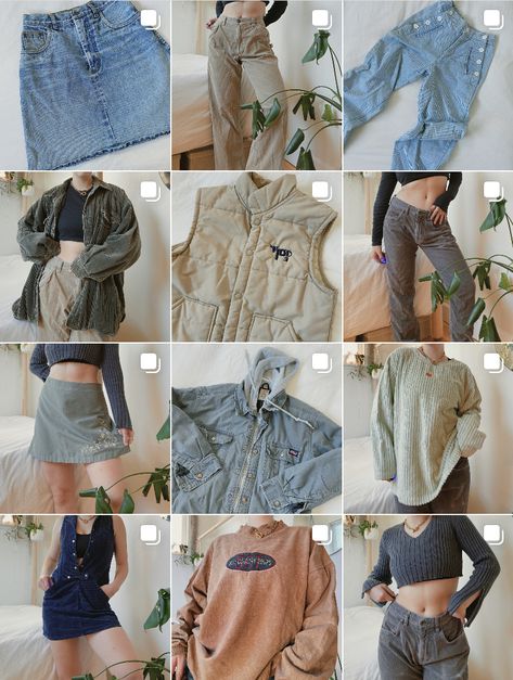 Thrift Shop Instagram Post Ideas, Instagram Store Design Feed, Thrift Store Instagram Feed, Instagram Thrift Shop, Thrift Business, Thrifting Projects, Online Thrift Shop, Reselling Business, Vintage Instagram