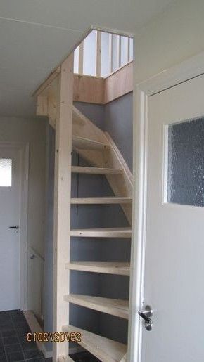 Hidden Staircase To Attic, Pull Down Staircase, Drop Down Stairs For Loft, Hidden Attic Stairs, Pull Down Stairs For Loft, Attic Stairs Ideas Space Saving, Stairs To Attic Conversion, Pull Down Attic Stairs, Attic Stairs Pull Down