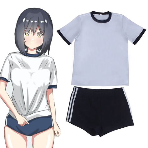 Japanese Student Gym Suit Short Sleeve Shorts School Uniform Sexy Seifuku Cos Sportwear Volleyball JK Uniform T Shirt Bloomers| | - AliExpress Japan Gym Uniform, Japanese Sports Uniform, Japanese Sport Uniform, Gym Uniform School, Anime Gym Uniform, Japanese Gym Uniform, Gym Class Outfits, Pe Outfits For School, School Pe Uniform