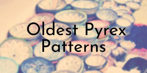 Pyrex Display Ideas, Pyrex Patterns Guide By Year, Pyrex Patterns Worth Money, Pyrex Tattoo, Early American Pyrex Pattern, Antique Dishes Collectible, Corningware Vintage, Vintage Pyrex Collection, Pyrex Vintage Rare