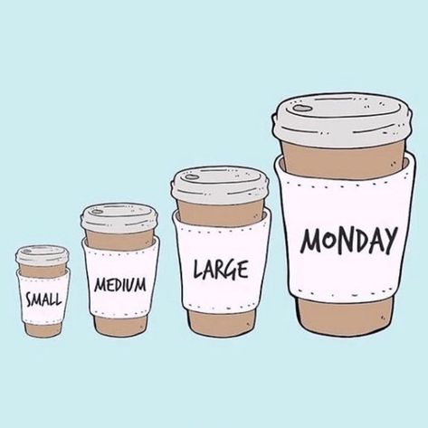 Jade | The Planners Collective (@theplannerscollective) posted on Instagram: “Happy Monday! How many cups of coffee have you had already!? 😄 ☕️ ⠀ ⠀ ⠀ ⠀ ⠀ 📷 Pinterest” • Jul 27, 2020 at 5:51pm UTC Funny Monday Memes, Monday Inspirational Quotes, I Love Mondays, Monday Coffee, Monday Monday, Monday Motivation Quotes, Monday Memes, Monday Humor, Humor Mexicano