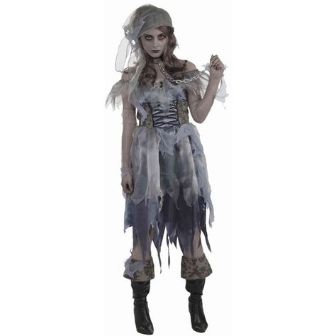 Adult Zombies Costumes ($40) ❤ liked on Polyvore featuring costumes, halloween costumes, multicolor, ladies pirate costume, womens sailor costume, adult zombie costume, womens pirate costume and womens zombie costume Zombie Pirate Costume, Adult Pirate Costume, Teen Costumes, Costumes Homemade, Zombie Pirate, Pirate Girl Costume, Woman Costumes, Costume Pirate, Zombie Halloween Costumes