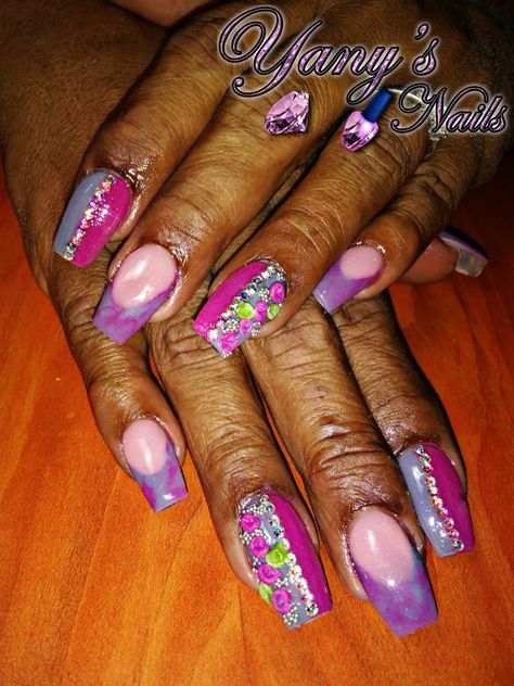 Medium Length, Nail Designs, Nails, Hair, Beauty