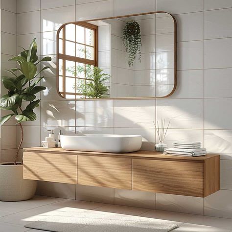 16+ Scandinavian Bathroom Mirror Ideas to Brighten Your Minimalist Space • 333+ Art Images Threebirdsrenovations Bathroom, Scandi Bathroom Scandinavian Style, Scandi Bathroom Ideas, Scandinavian Bathroom Mirrors, Scandinavian Style Bathroom, Bathroom Scandinavian Style, Scandinavian Interior Bathroom, Scandinavian Bathroom Design Ideas, Scandinavian Minimalist Interior