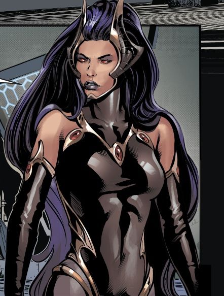 Bumble Bee Dc Comics, Black Fire Comic, Blackfire Dc Comics, Blackfire Comics, Dc Blackfire, Blackfire Pfp, Blackfire Dc, Brunette Characters, Bright Burn