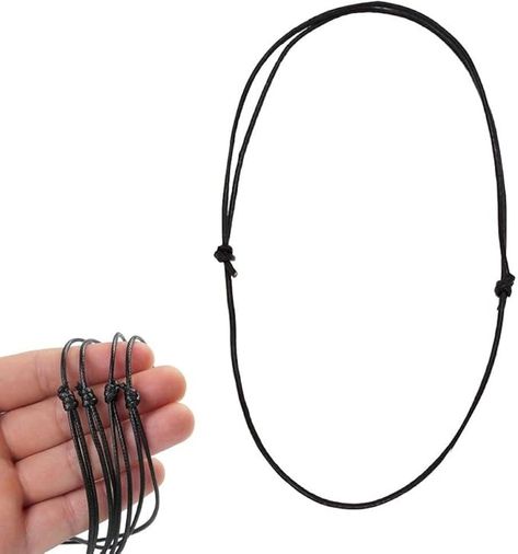 Adjustable Choker Necklace 20pcs Black Hemp Cord Pendant Necklace Chains Chokers String Knot Ropes : Amazon.ca: Clothing, Shoes & Accessories Hemp Cord, Chain Choker, Chains Necklace, Choker, Knot, Choker Necklace, Shoe Accessories, Shoes Accessories, Pendant Necklace