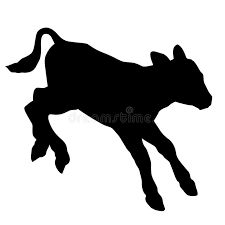 Black Angus Cow Silhouette, Cow Silhouette Tattoo, Cow Shilloute, Calf Illustration, Calf Drawing, Cow Stencil, Cow Skeleton, Cow Silhouette, Cow Tattoo