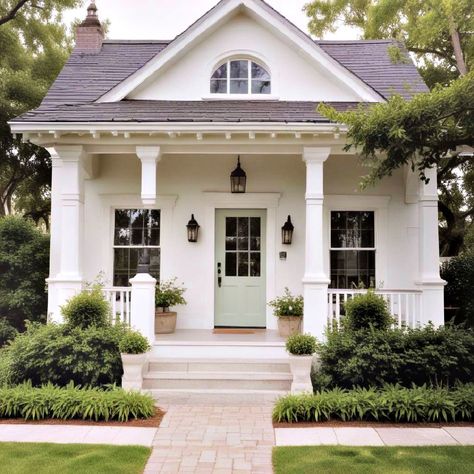 20 Best White Exterior Paint Colors for Lasting Style Popular Yellow Paint Colors, Best White Exterior Paint Colors, Colors For Front Doors, Florida House Exterior, White Brick Exterior, White Exterior Paint Colors, House Design Board, White Exterior Paint, Yellow Paint Colors