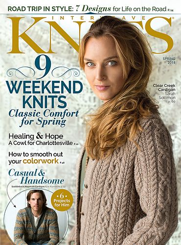 Ravelry: Interweave Knits, Spring 2018 - patterns Simply Knitting, Crochet Magazine, Knitting Magazine, Knitting Books, Crochet Books, Knitting Techniques, Vintage Knitting, Knitting Inspiration, Free Knitting