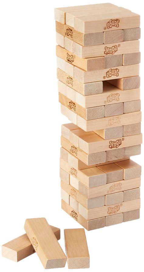 Jenga ** Continue to the product at the image link. (Note:Amazon affiliate link) Games For Family Game Night, Logic Games For Kids, Family Activities Preschool, Jenga Game, Family Christmas Stockings, Jenga Blocks, Tower Games, Reunion Games, Best Educational Toys