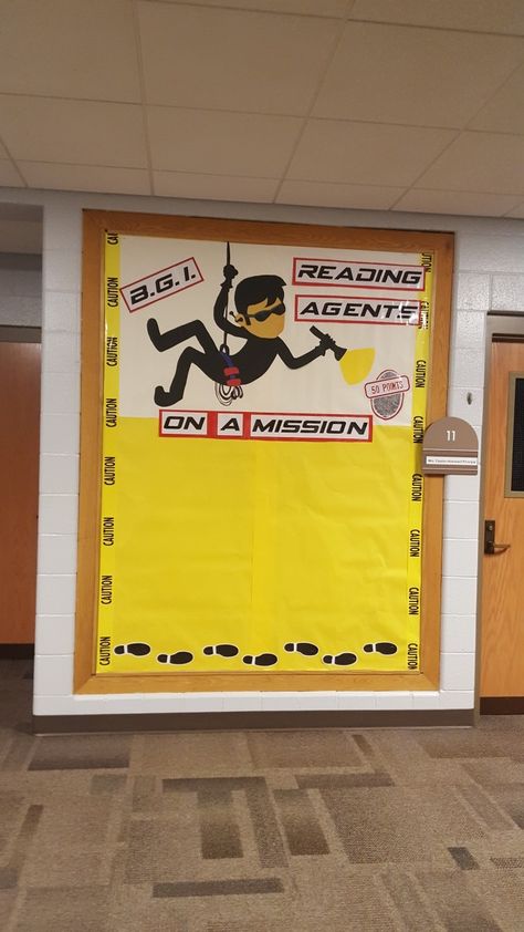 Mission Possible Theme Ideas, Detective Vbs, Detective Themed Classroom, Spy Classroom, Detective Theme, Panda Cartoon, Mission Possible, Yearbook Pages, Teaching Second Grade