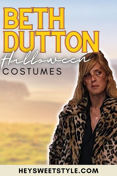 Beth Dutton Denim Dress, Bath And Rip Costume Yellowstone, Bath And Rip Halloween Costume, Texas Halloween Costume, Beth Halloween Costume, Beth Dutton Costume Makeup, Fancy Dress Outfits Costume Ideas, Yellowstone Costume Ideas Beth, Yellow Stone Halloween Costume