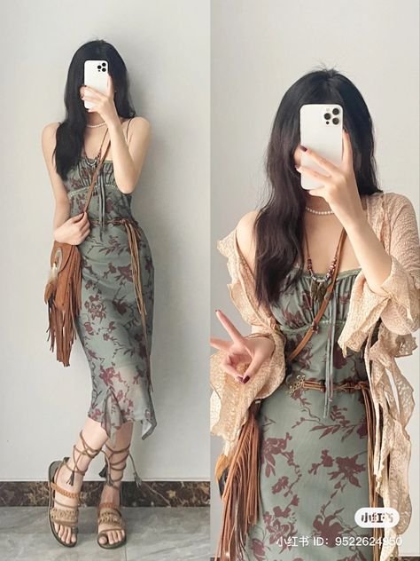 Stylish Outfits Casual, Simple Style Outfits, Earthy Outfits, Fairy Fashion, Easy Trendy Outfits, Fashion Inspiration Design, Hippie Outfits, Kpop Fashion Outfits, Dress For Short Women