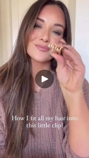 193K views · 1K reactions | This is how I fit all my hair into a tiny clip! It lasts me hours without falling out. I even workout with my hair up like this. 💪🏼 Try it and let me know what you think! | Savanah Poulsen •Bold Beautiful Life• | Benson Boone · Beautiful Things Tiny Hair Clips Hairstyles, Tiny Claw Clip Hairstyles, Small Hair Clips Hairstyles, Savanah Poulsen, Hair Clips Hairstyles, Tiny Hair Clip, Benson Boone, Small Hair Clips, Clip Hairstyles