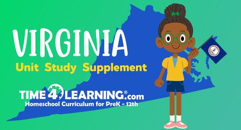 Virginia Studies, Virginia History, Virginia State, Family Learning, History Timeline, Old Dominion, Unit Study, Activity Ideas, Historical Facts