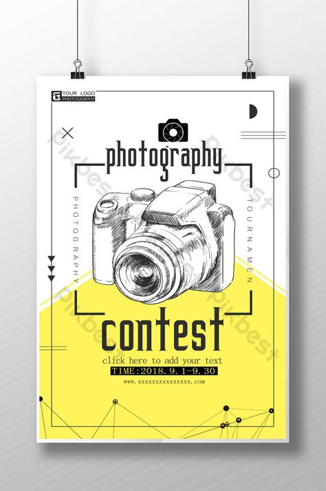 photography contest creative poster#pikbest# Photography Competition Poster, Photography Poster Design Creative, Photo Contest Poster, Photography Contest Poster, Contest Poster Design, Photography Workshop Poster, Photographer Flyers, Contest Poster, Poster S