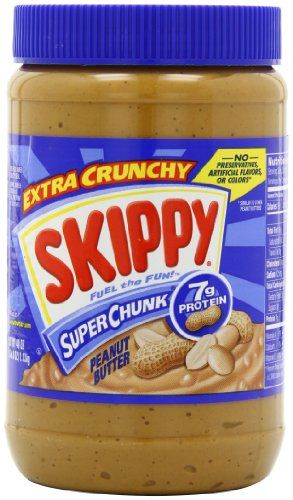 Skippy Peanut Butter Super Chunk 40Ounce ** Check out this great product.(It is Amazon affiliate link) #HealthyRecipes Peanut Butter Spread, Peanut Butter Brands, Raisin Muffins, Skippy Peanut Butter, Nutella Fudge, Chewable Vitamins, Butter Spread, Banana Chips, Fudge Recipes