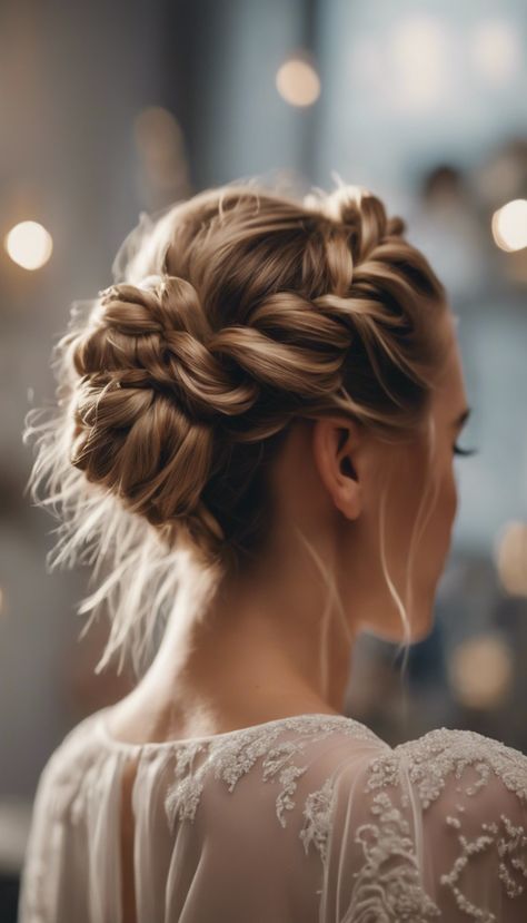 25 Messy Bun Hairstyles For Wedding » Hairstylester Formal Messy Bun, Messy Bun Hairstyles For Wedding, Hair Up Wedding, Bun Hairstyles For Wedding, Bride Bun, Messy Hair Up, Wedding Bun, Morning Hair, Hairstyles For Wedding