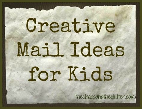 Writing letters is a great way for children to practise their writing skills and penmanship in a practical and fun way. Here are 5 fun ideas to send mail. Mail Tag, Snail Mail Pen Pals, Family Connection, Mail Ideas, Invisible Ink, Fun Mail, Writing Letters, Pen Pal Letters, Summer Activity