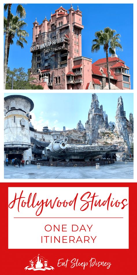 Ready to plan the ultimate Disney’s Hollywood Studios one day itinerary? Look no further! From Star Wars: Galaxy’s Edge to Toy Story Land to rides that will get your adrenaline pumping on Sunset Boulevard and more, Hollywood Studios is packed with attractions that are sure to keep you busy all day. Hollywood Studios Ride List, Hollywood Studios Itinerary 1 Day, Star Wars Hollywood Studios, Disney Hollywood Studios, Disney World Hollywood Studios, Toy Story Land, Disney World Vacation Planning, Hollywood Hotel, Disney 2024