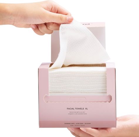 Disposable Face Towel Face Cloth 2024 Newest Thicker Large Size 10"X12" XL Face Dry Wipes Disposable for Washing Face Clean Skin Towels Facial Towels Disposable Clean Towels Disposable Face Towel, Pink Wishlist, Bathroom Materials, Clean Skin Face, Reduce Eye Bags, Clear Cosmetic Bag, Skin Care Salon, Washing Face, Dermatological Skin Care