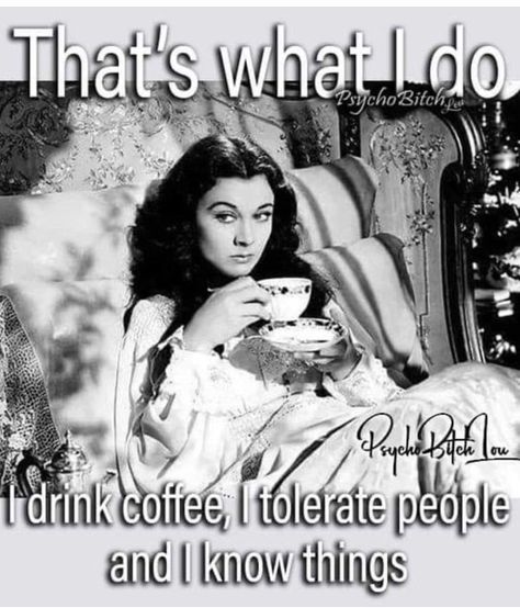 Crazy Coffee Lady, Me In A Nutshell, Morning Quotes For Friends, Funny Coffee Quotes, Harley Quinn Quotes, Good Morning Funny Pictures, Funny Expressions, I Drink Coffee, Good Morning Funny