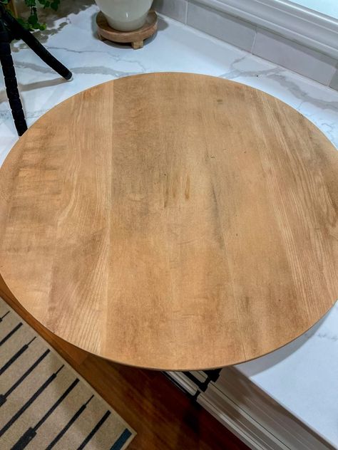 Staining Plywood, Dining Room Table Makeover, Wood Refinishing, Cherry Furniture, Refinish Furniture, Staining Furniture, Sanding Wood, Mahogany Furniture, Orange Table