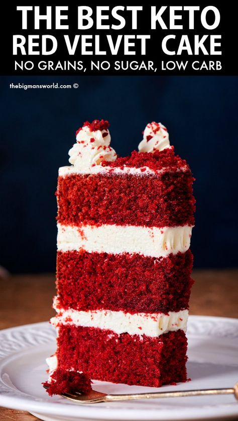 Southern Red Velvet Cake, Sugar Free Frosting, Easy Red Velvet, Cakes To Make, Red Velvet Cake Recipe, Velvet Cake Recipes, Single Layer Cakes, Cake Wrecks, I Am Baker