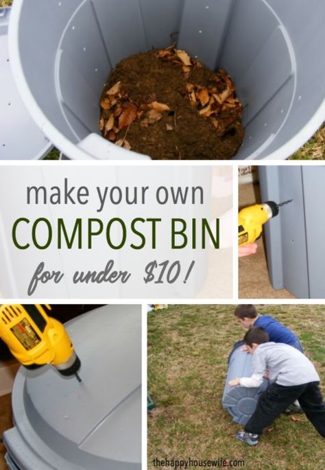 Countertop Composting, Bokashi Composting, Compost Ideas, Diy Compost Bin, Apartment Composting, Best Compost Bin, Making A Compost Bin, Compost Bin Diy, Compost Bins